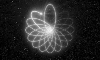 广义相对论再被证实！超大质量黑洞与周围恒星上演“玫瑰舞”
